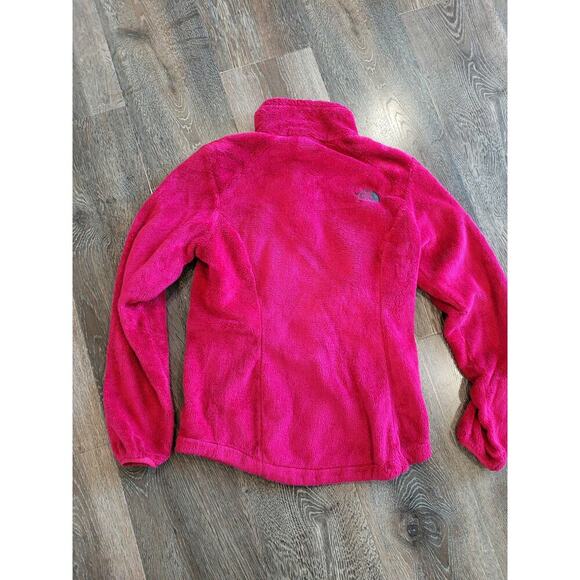 The North Face Women's Osito S Fleece Stand Collar Long Sleeve Jacket Pink #8 - Picture 2 of 4
